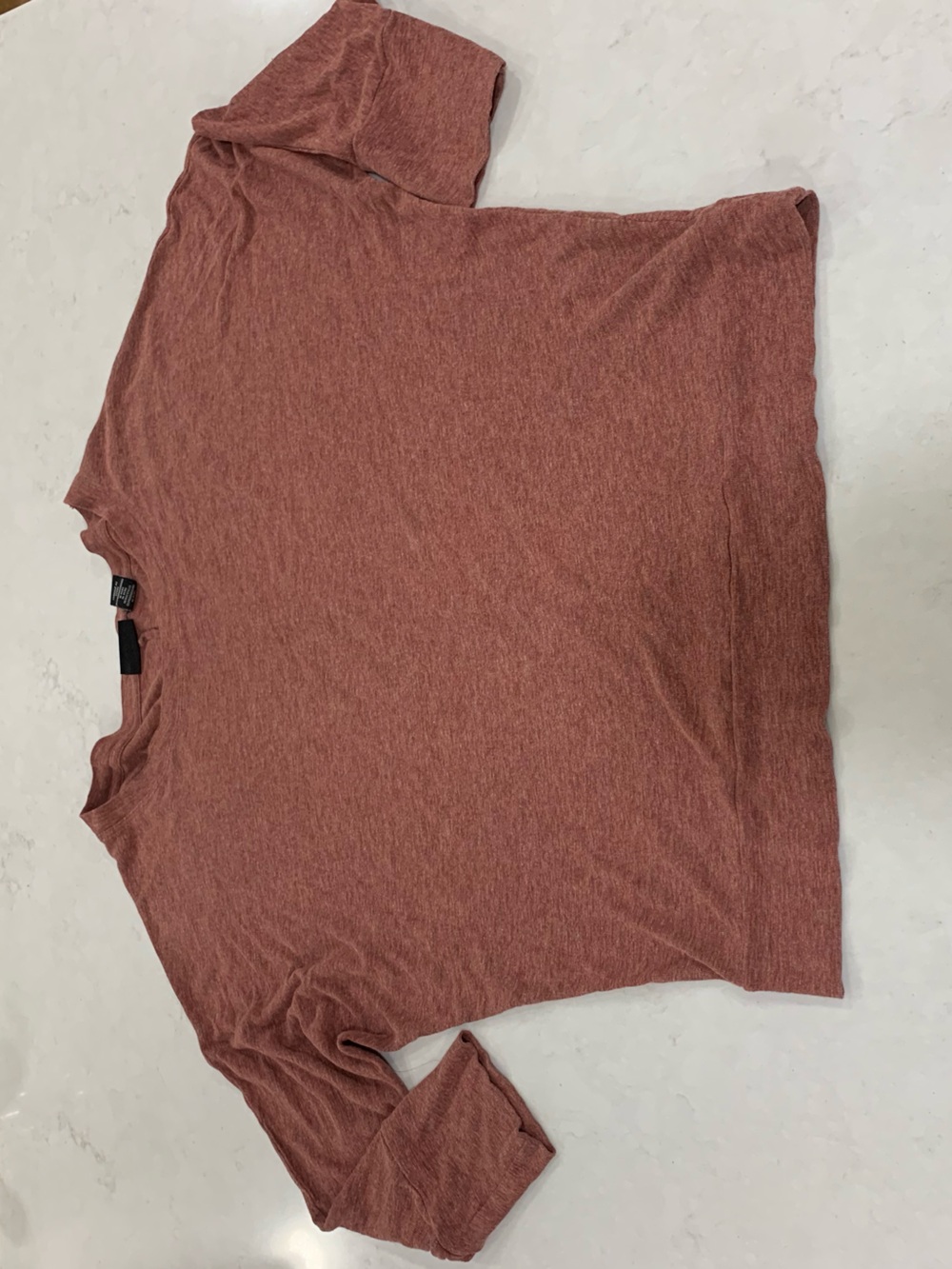 Lightweight Rust Women's Pullover Top